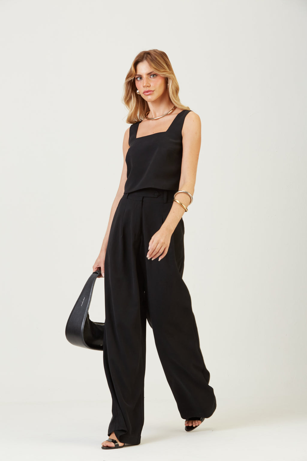 Calça Pantalona Clássica
