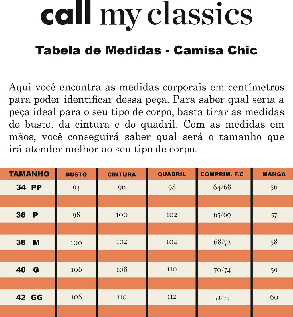 Camisa chic