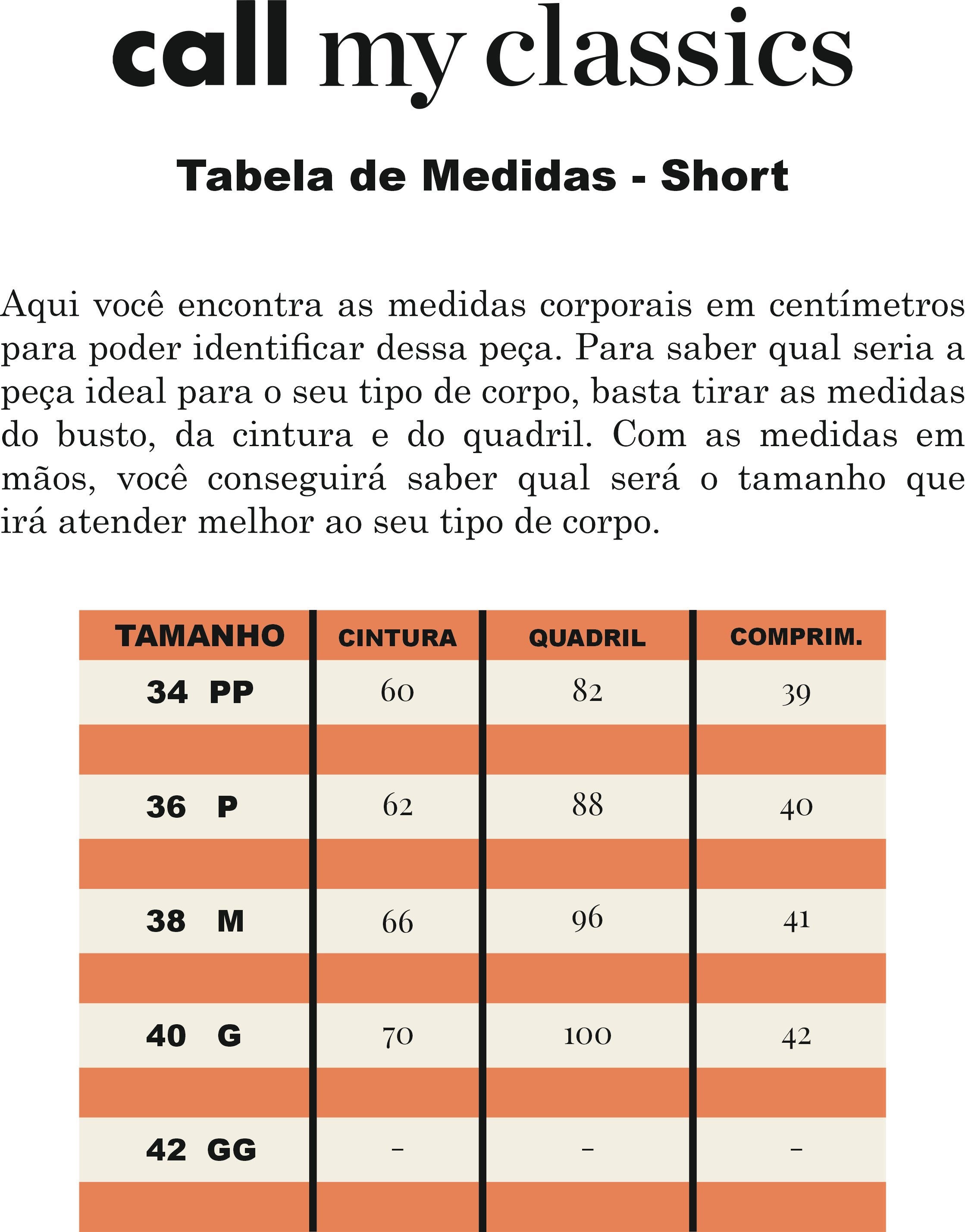 Short Alfaiataria