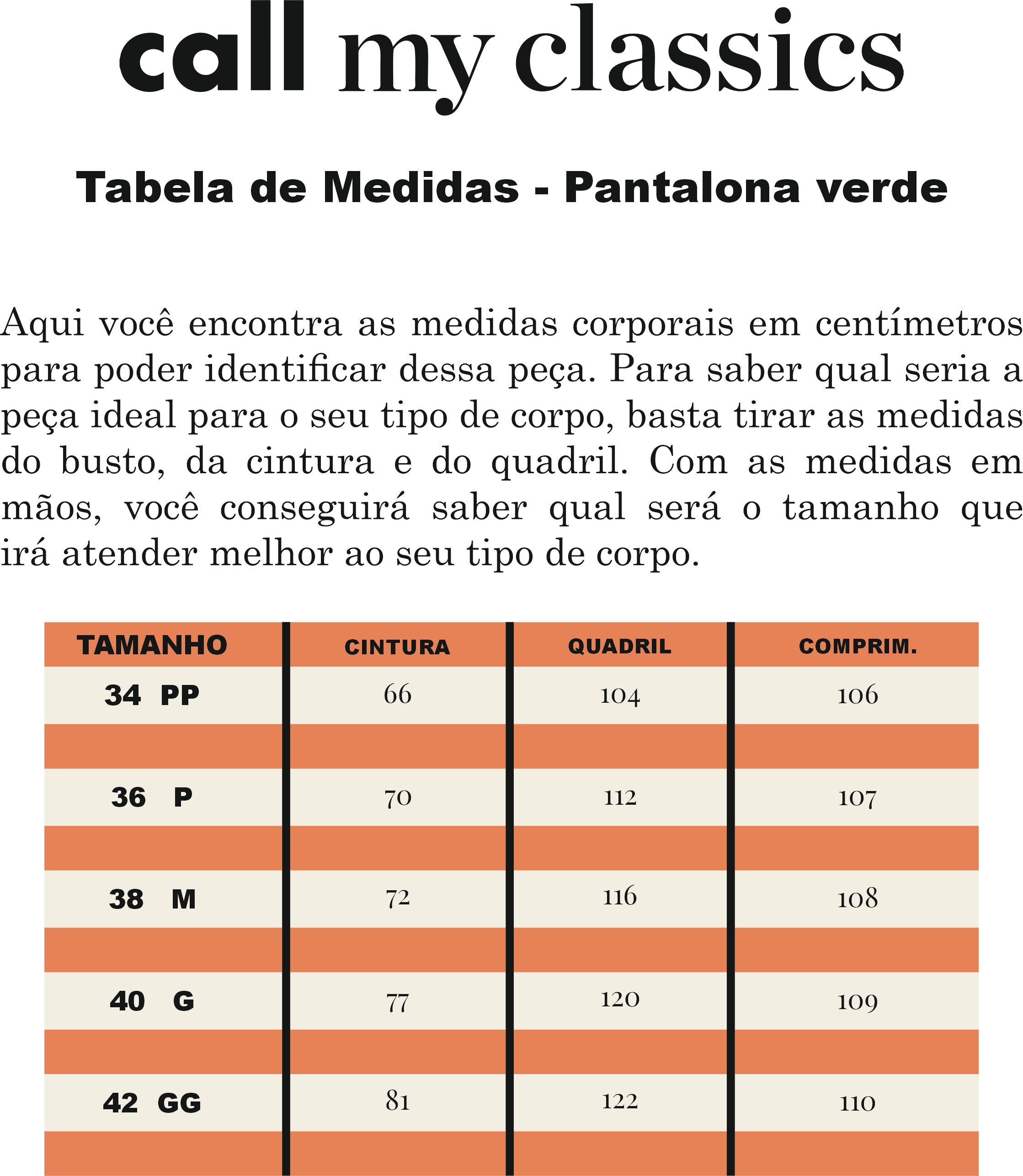 Calça Pantalona