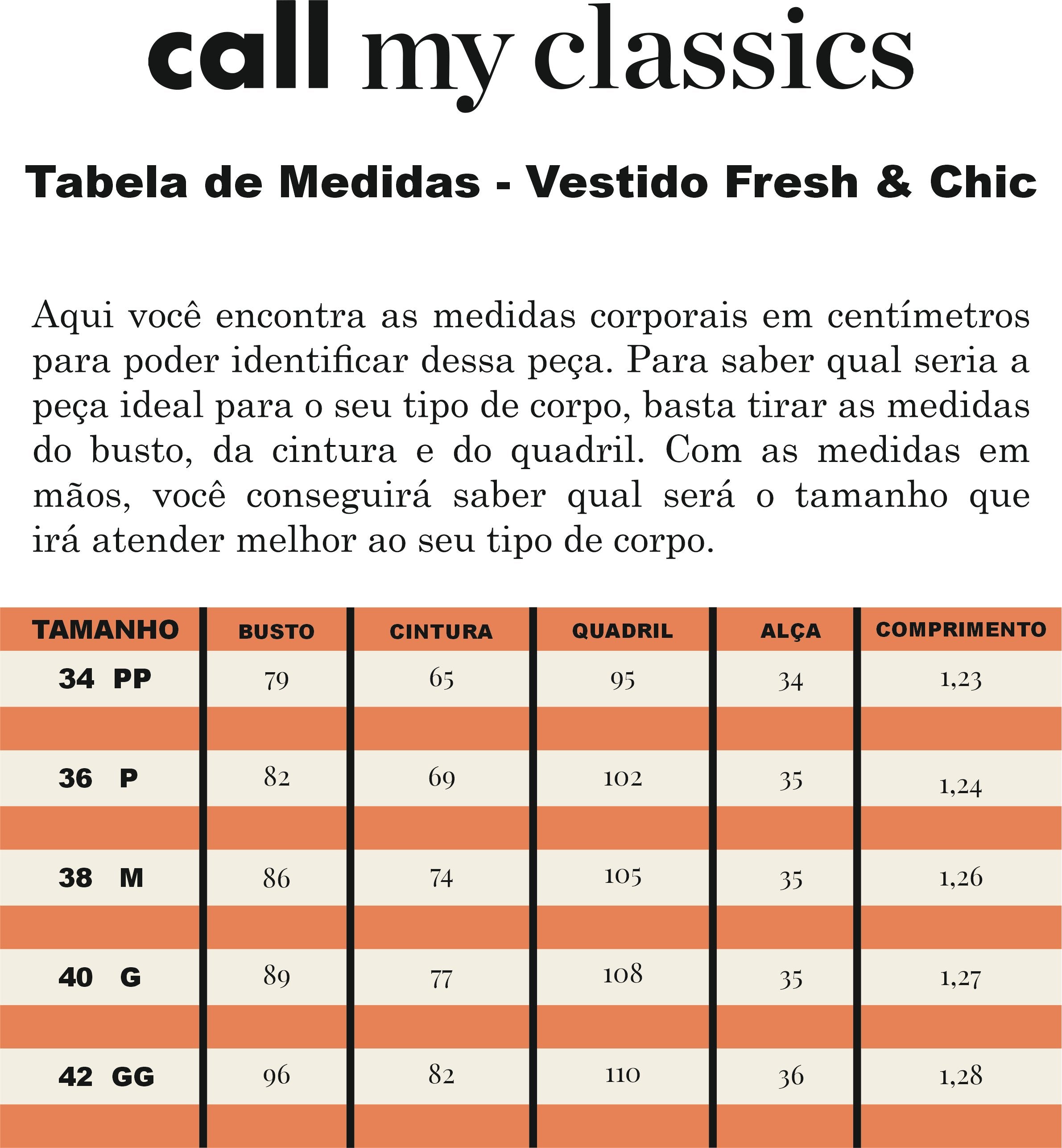 Vestido Fresh & Chic