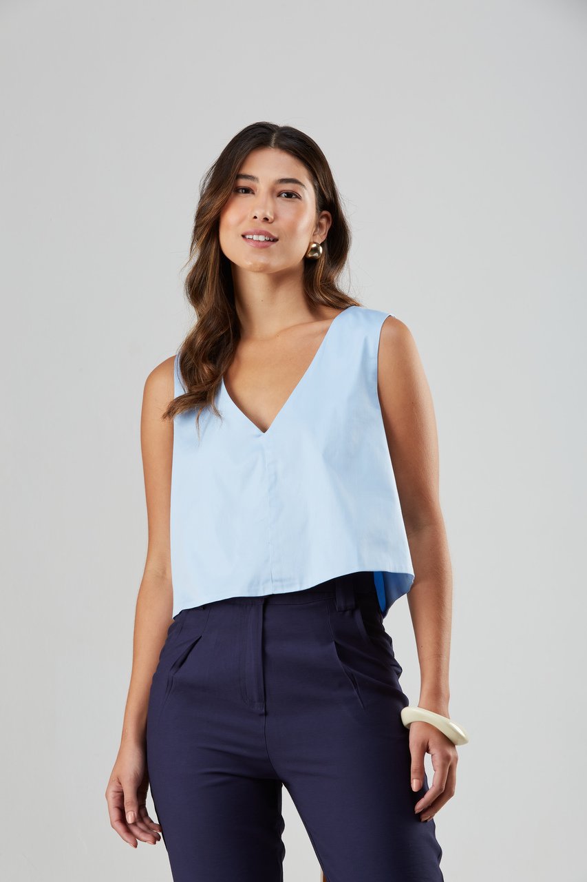 Blusa curta