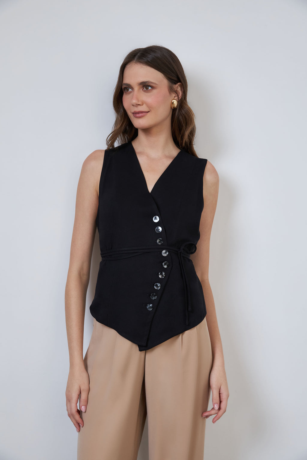 Blusa colete chic