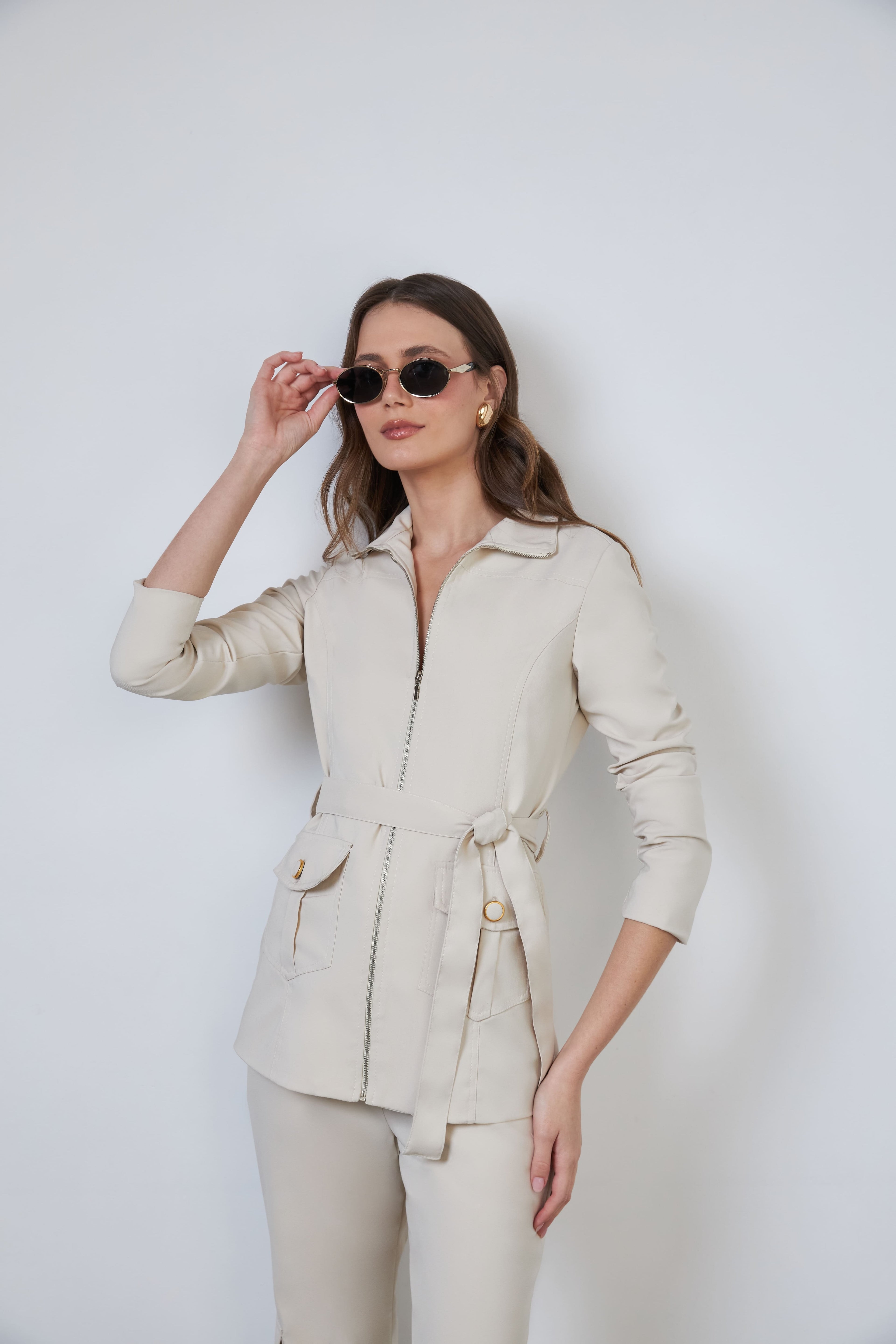 Parka em alfaiataria traveler