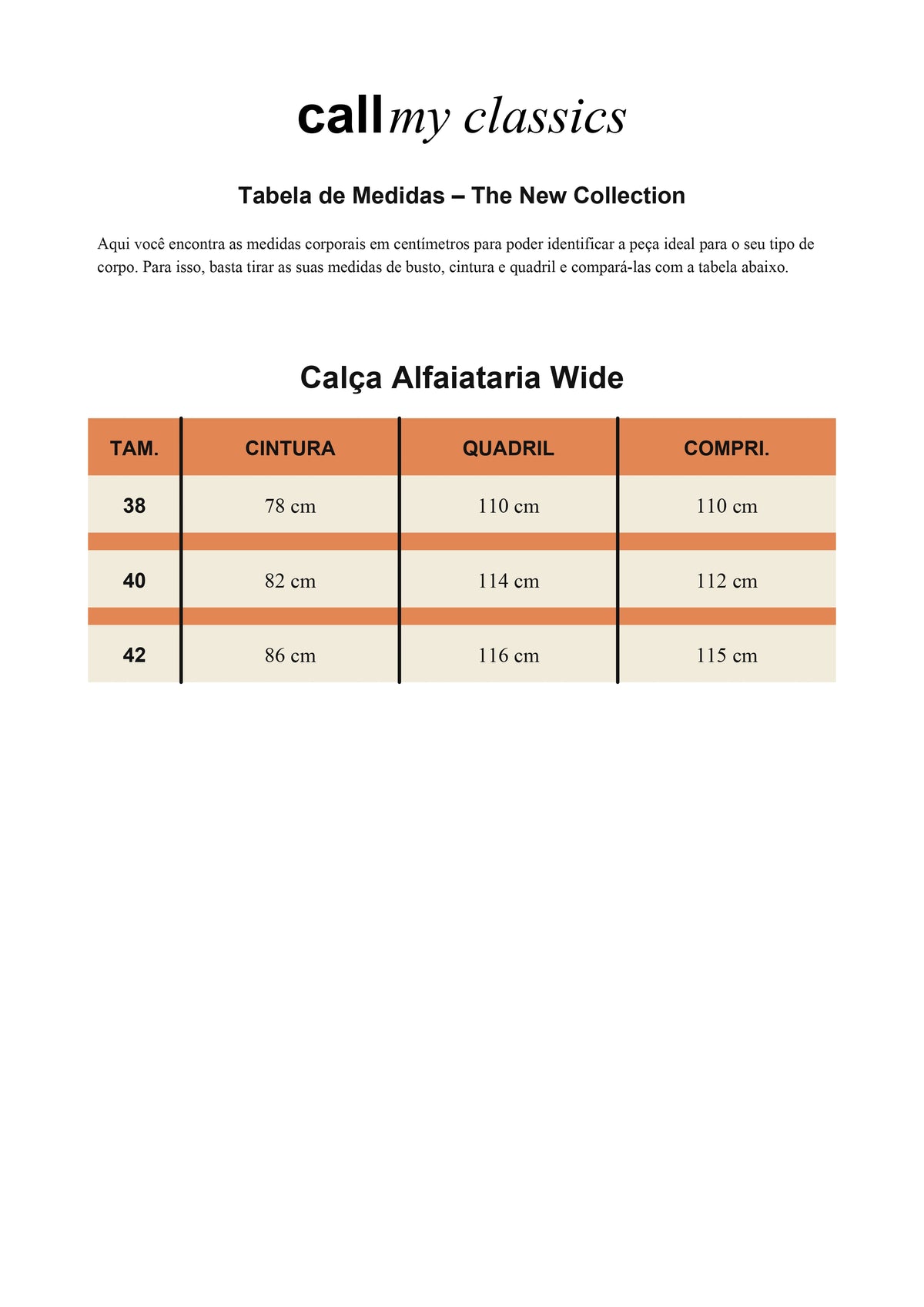 Calça Alfaiataria Wide